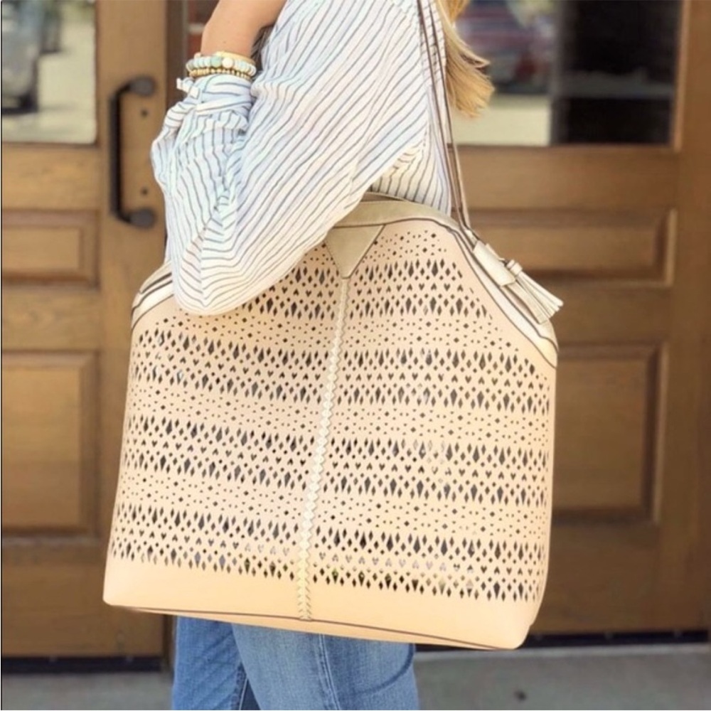 Stella & Dot Avalon Satchel Tote Bag